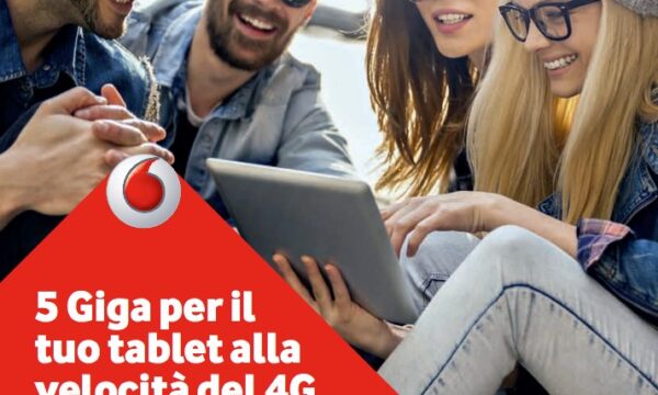Offerta Internet Vodafone con il raddoppio dei Gigabyte